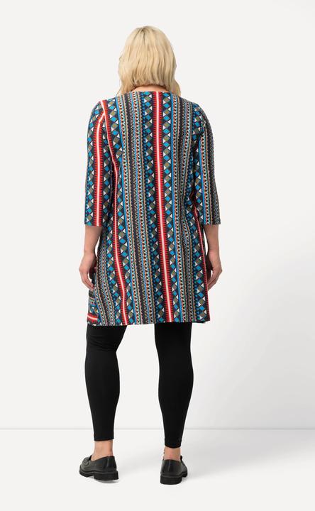Produktbild Ulla Popken Longshirt, Taschen, A-Linie, Carree-Ausschnitt, 3/4-Arm (46, 48)