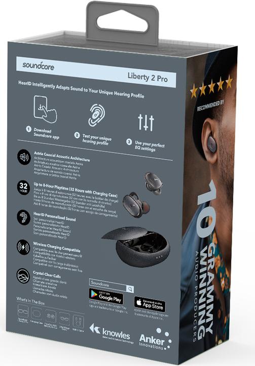Immagine prodotto soundcore Liberty 2 Pro (8 h, Senza fili)
