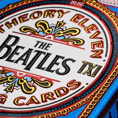 Productafbeelding Theory11 The Beatles Speelkaarten Blauwe Versie (Engels)