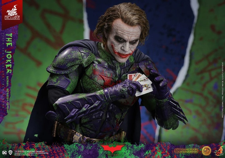 Produktbild Hot Toys The Dark Knight "The Joker - Batman Imposter Version" Exclusive Artisan Edition 1/6 Actionfigur