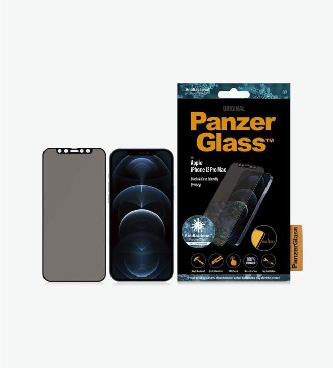 Immagine prodotto PanzerGlass Caso amichevole sulla privacy (1 pz., Apple iPhone 12 Pro Max)