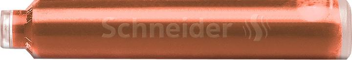 Actual product image Schneider Ink cartridge Callissima 6 pieces, Apricot (6 Piece, Orange)