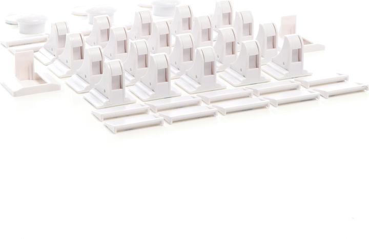 Actual product image Toboli 20x Magnetic Child-proof Cupboard and Drawer Lock Baby-proof Invisible Armoire Wardrobe Lock