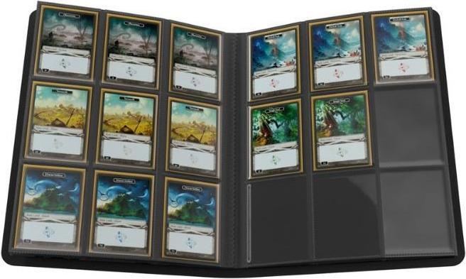 Actual product image Gamegenic GGS32001 - Casual 18-Pocket Album Black, Card album up to 360 cards