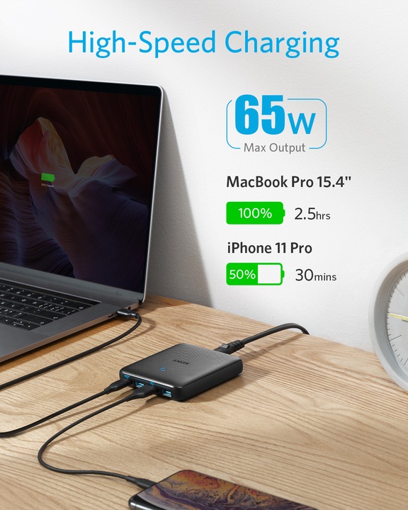 Produktbild Anker PowerPort Atom III Slim (65 W)