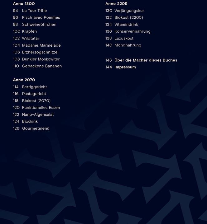 Actual product image Panini Das offizielle Anno Kochbuch (German, Dimitrie Harder, Tom Grimm, 2025)