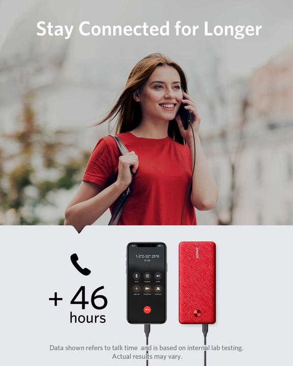 Actual product image Anker PowerCore Slim (10000 mAh, 18 W, 37 Wh)