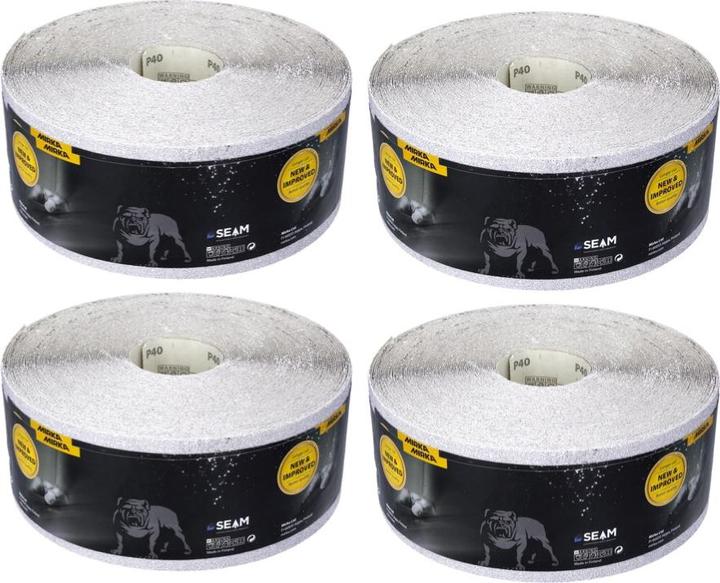 Actual product image Mirka BASECUT Sanding Paper 115 mm x 50 m P40 4x Sanding Roll ( 4x 2251100140N ) Universal Sanding Pa (P40)