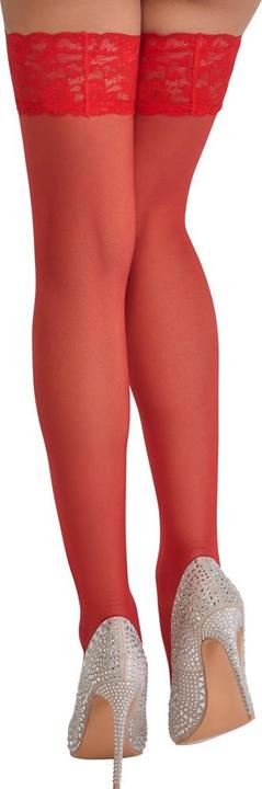 Actual product image Cottelli Collection Halterless Stockings (M)
