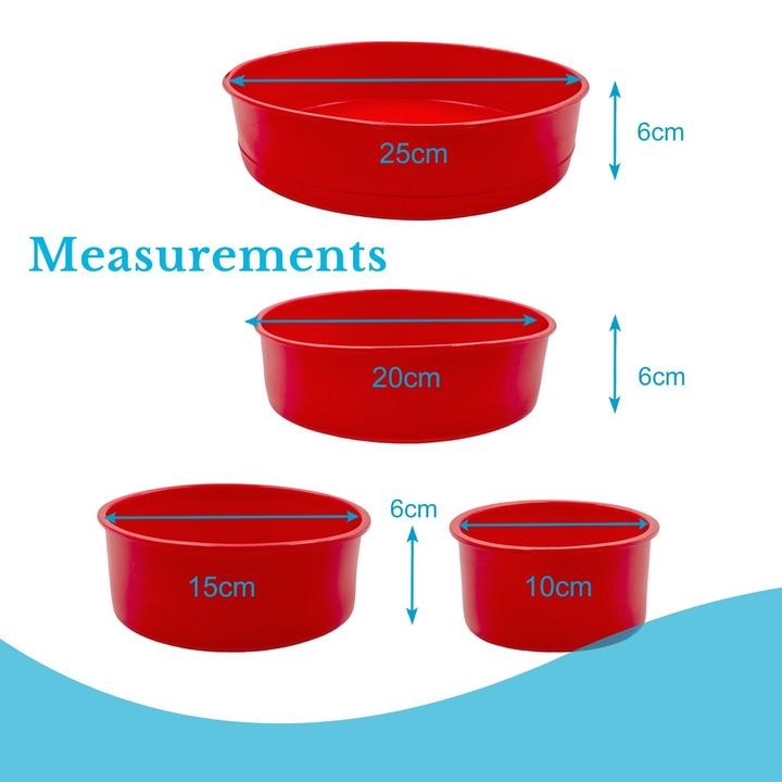 Produktbild Intirilife Kuchenbackformen (25 cm)