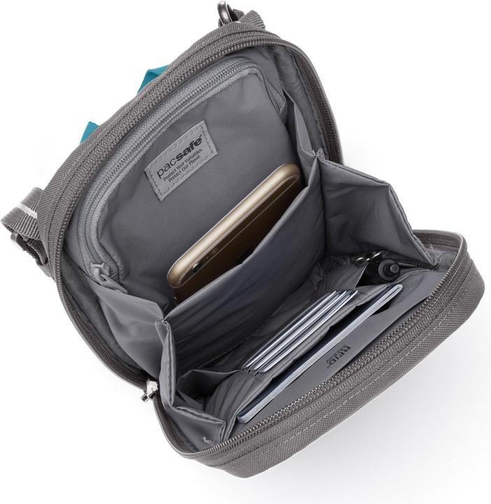 Immagine prodotto Pacsafe RFIDsafe Tech Umhängetasche RFID Schutz 12.5 cm