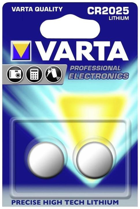 Actual product image Varta Electronics CR2025 (2 pcs., CR2025, 165 mAh)