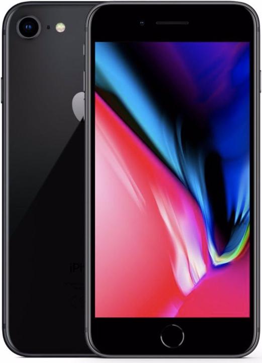 Actual product image Remade iPhone 8 (64 GB, Space grey, 4.70", 12 Mpx, Single SIM, A / Like new)