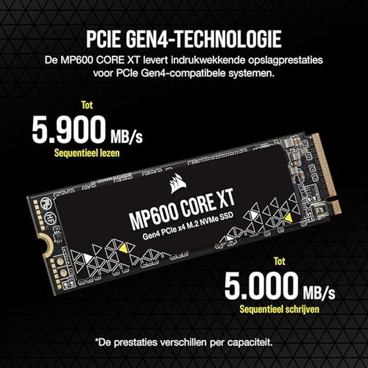 Immagine prodotto Corsair MP600 CORE XT (1000 GB, M.2 2280)