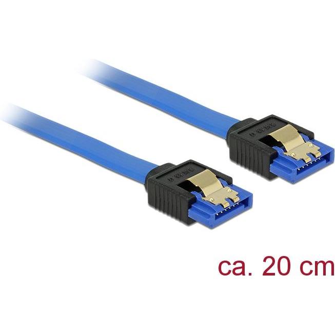 Delock SATA-Kabel Serial ATA 150/300/600, Interne Kabel (PC)