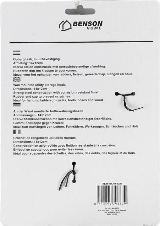 Produktbild Benson Hängehaken Jumbo