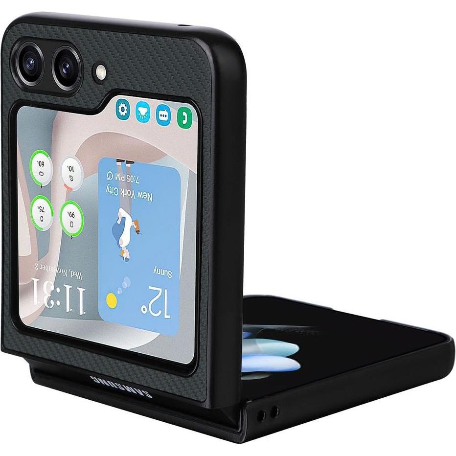 König Design Hülle Handy Schutz für Samsung Galaxy Z Flip5 Case Cover Tasche Bumper Etuis Neu (Samsung Galaxy Z Flip5), ...