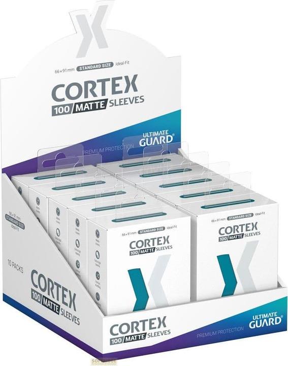 Produktbild Ultimate Guard 100 pochettes Cortex Sleeves taille standard Bleu Pétrole Mat