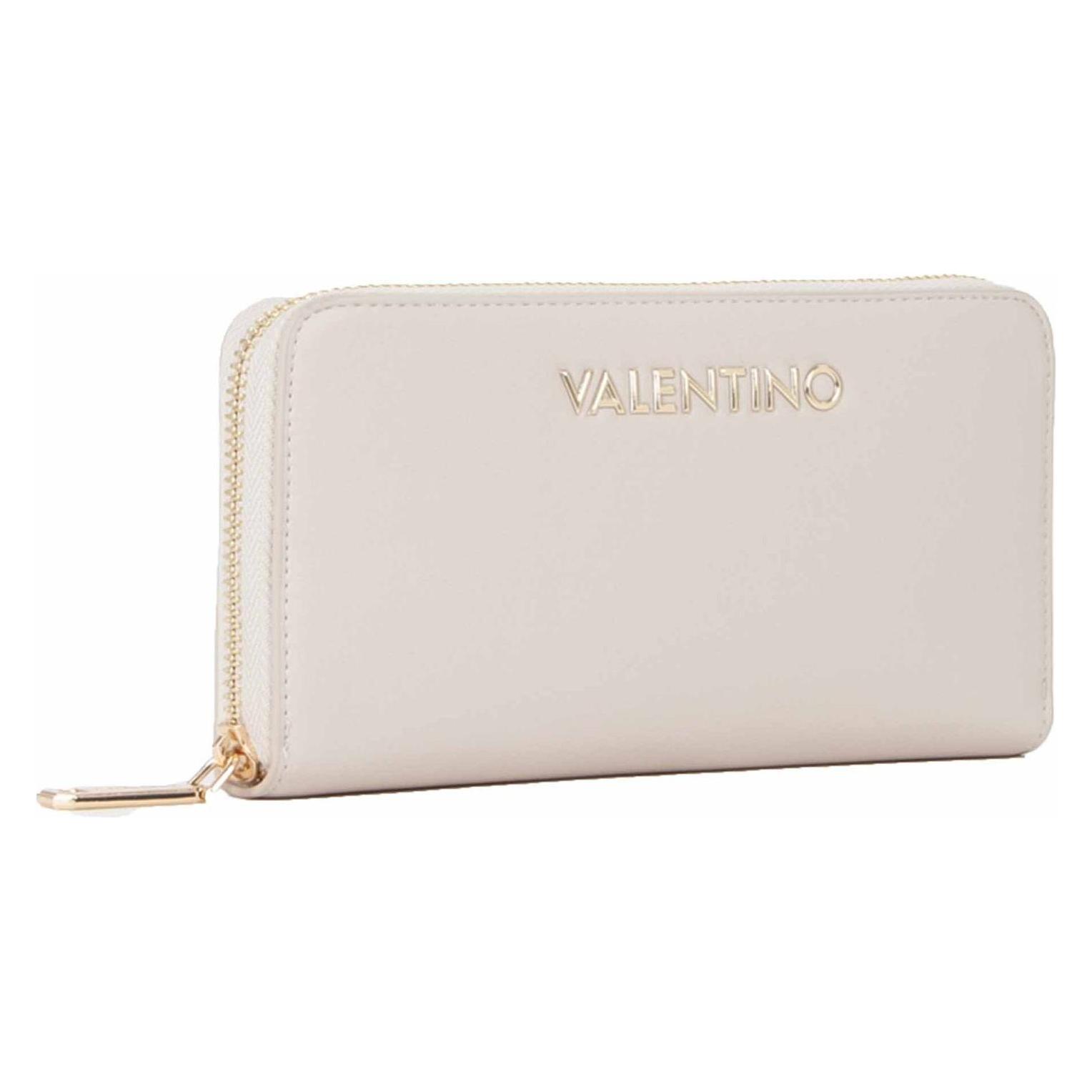 Valentino, Damen, Portemonnaie, Fosca Re Zip Around Wallet, Beige