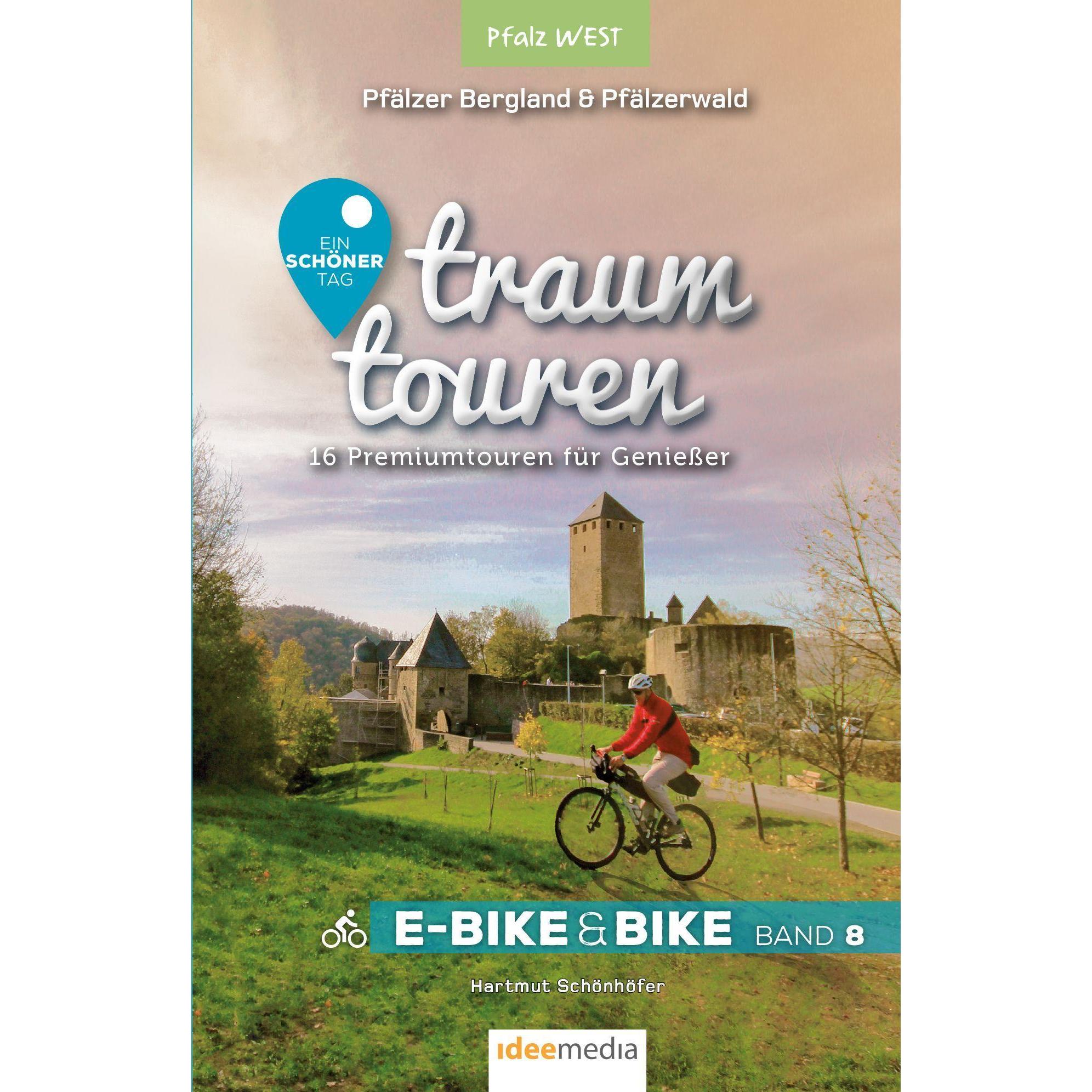Thumbnail - Traumtouren E-Bike und Bike Band 8 - Pfalz West, Ratgeber von Hartmut Schönhöfer, Uwe Schöllkopf