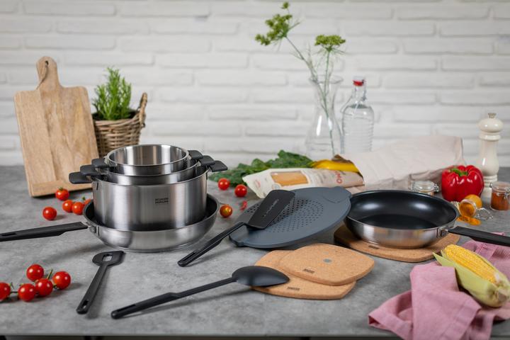 Produktbild Kuhn Rikon Smart Compact Set (24 cm, Pfannenset + Topfset, Edelstahl)