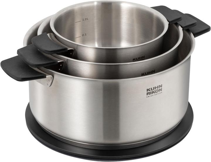 Produktbild Kuhn Rikon Smart Compact Set (24 cm, Pfannenset + Topfset, Edelstahl)