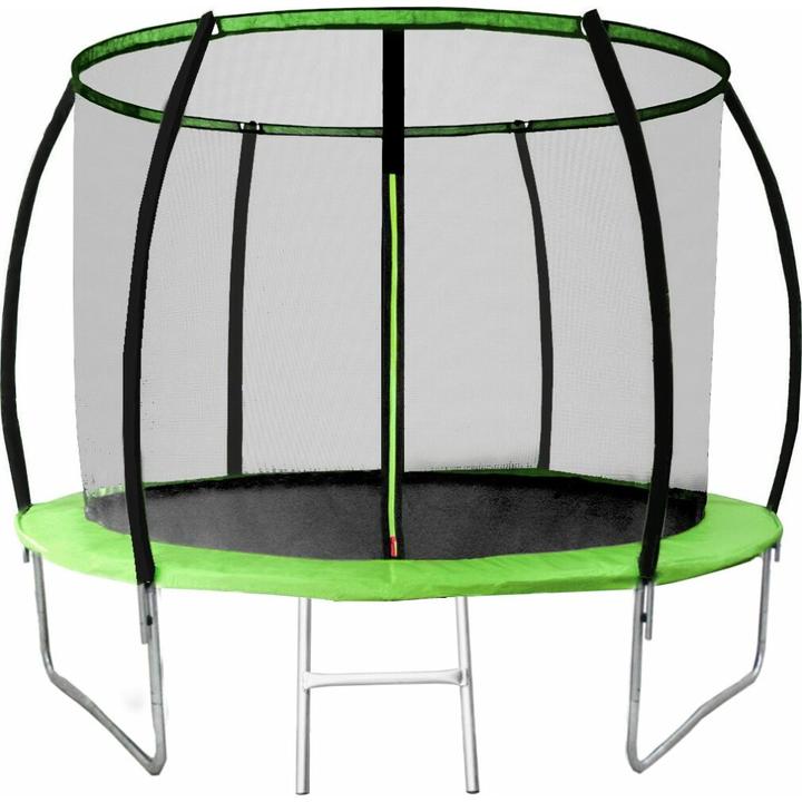 Produktbild Pixino Deluxe Trampolin 244 cm mit Sicherheitsnetz und Leiter