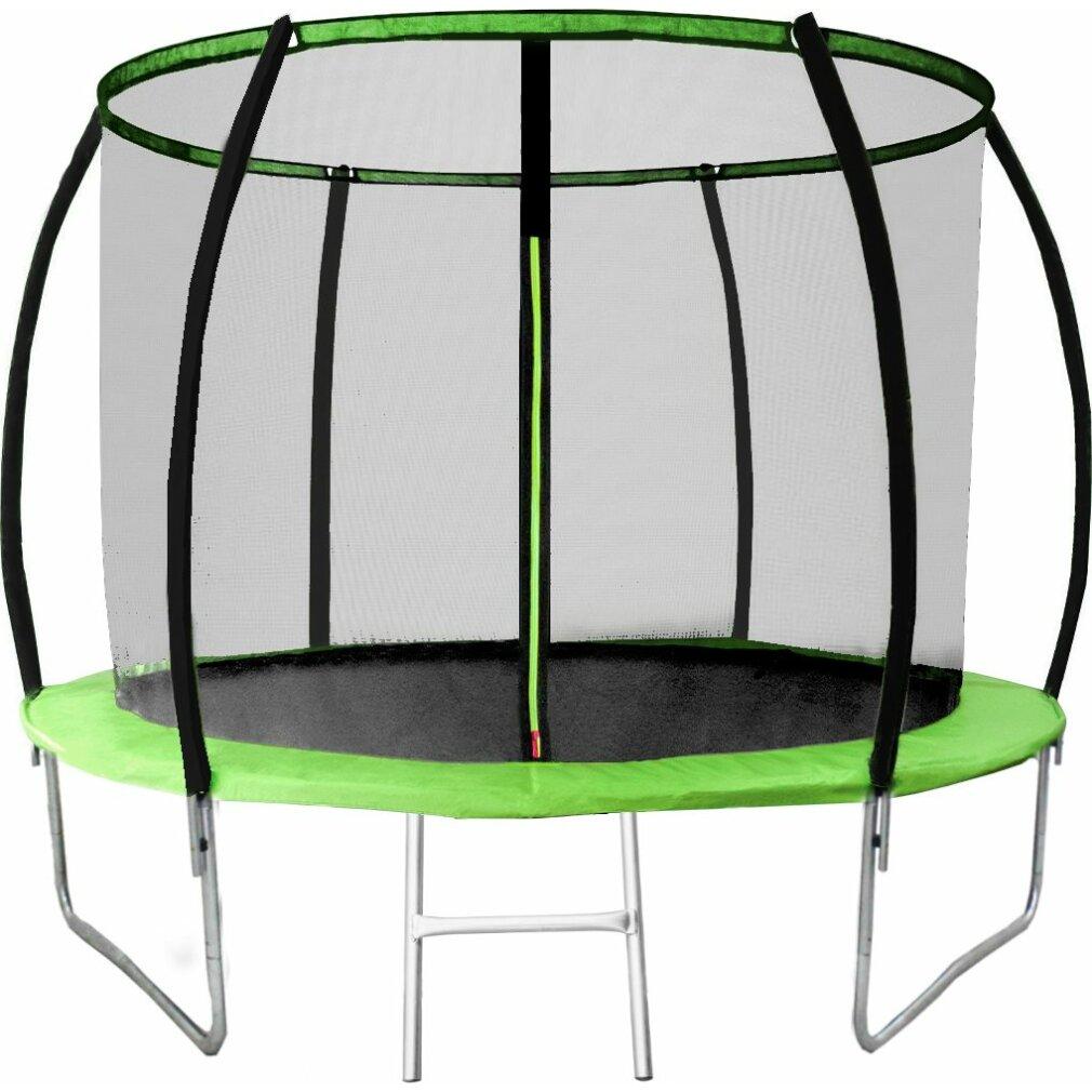 Pixino Deluxe Trampolin 244 cm mit Sicherheitsnetz und Leiter