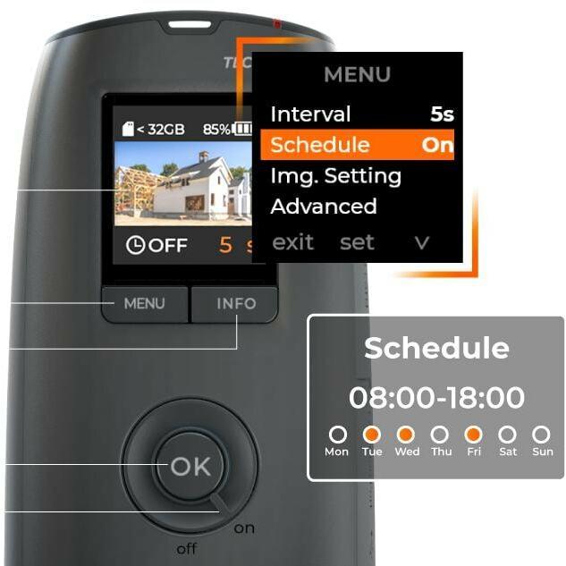 Actual product image Brinno Time Lapse Camera TLC300