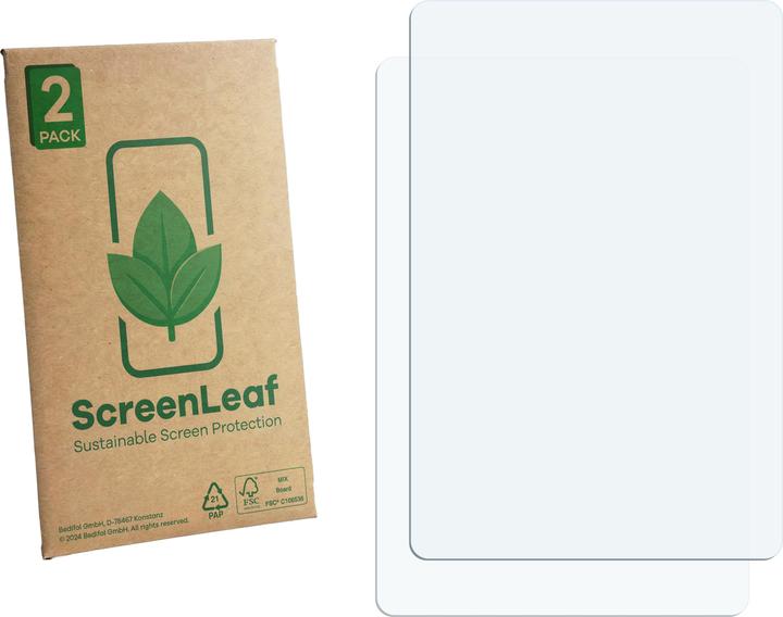 Produktbild ScreenLeaf Schutzfolie für Bafang VD04 nachhaltiger Displayschutz Display Schutz Folie Klar Transparent