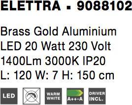 Actual product image Nova Luce Elettra (677 lm)