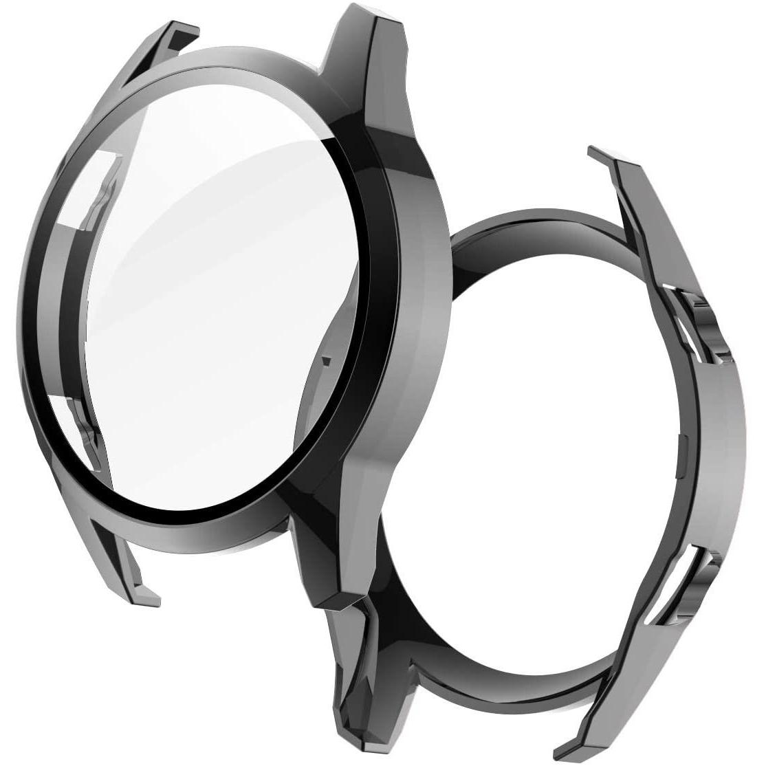 Thumbnail - Strap-it TPU-Hülle (Silikon, Watch GT), Uhrenarmband, Schwarz