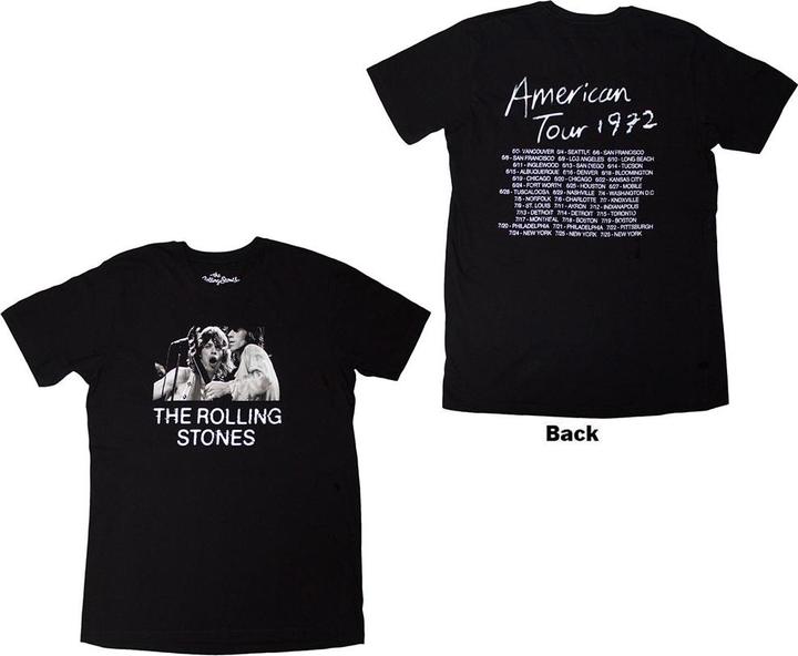 Produktbild The Rolling Stones Tour 72 Back Print (M)