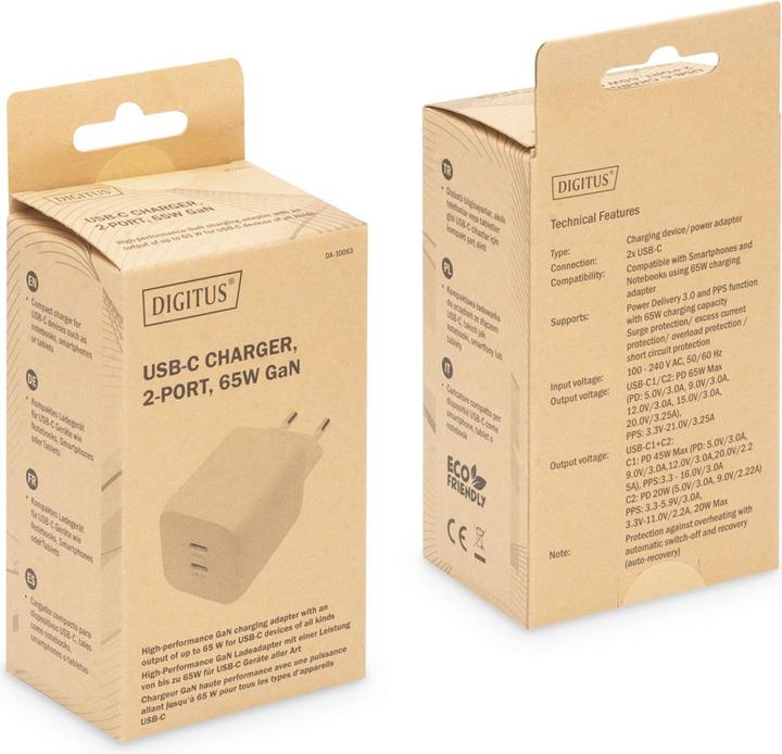 Produktbild Digitus Ladegerät (65 W)