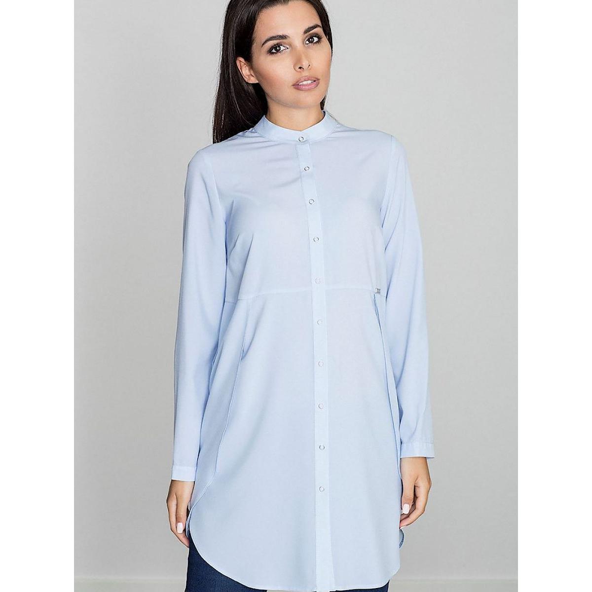 Figl, Damen, Bluse, Tunika, Blau, (L)