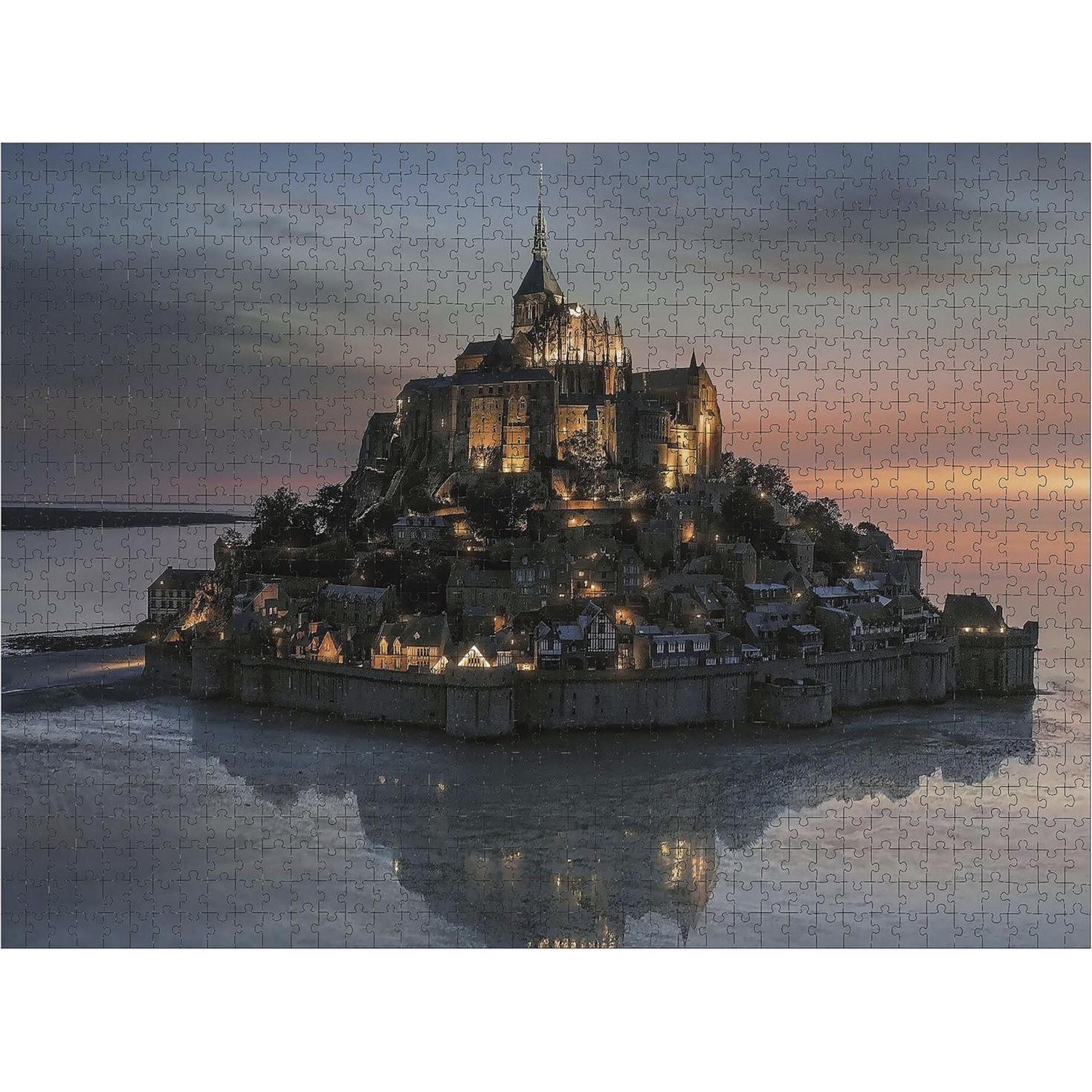 Thumbnail - Jensen Mont Saint-Michel 1000 Teile (Sebastien Nagy) (1000 Teile)