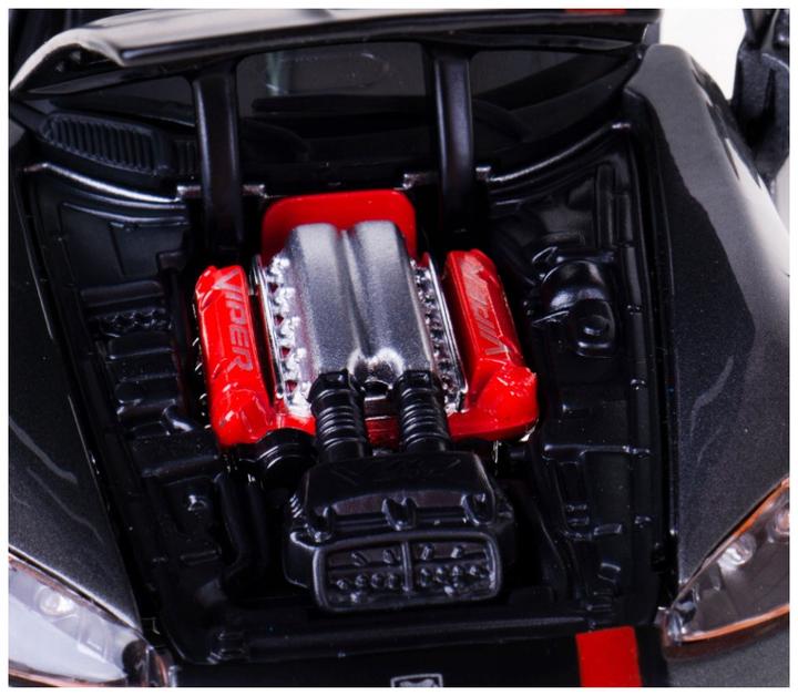 Image du produit Bburago 18/22114 Diecast 1:24 Official Dodge Viper SRT 10 ACR Gray with Red Details for 3+ Years (18