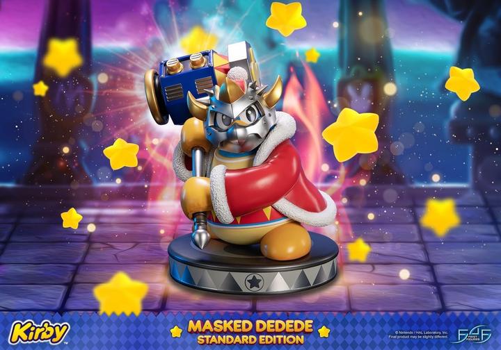 Actual product image First 4 Figures Kirby statuette Masked Dedede 30 cm