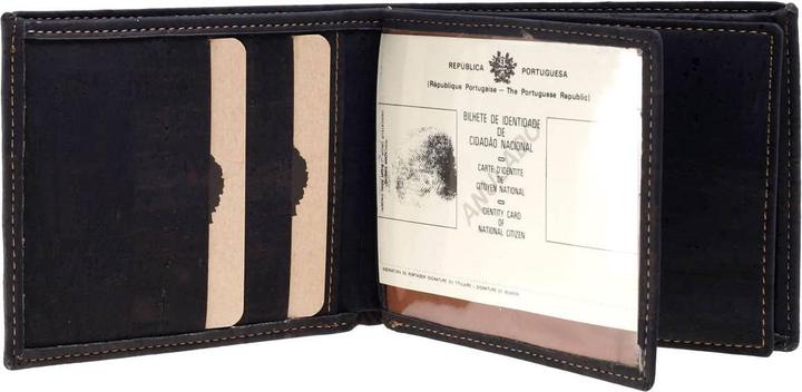 Actual product image Montado Open Black" wallet