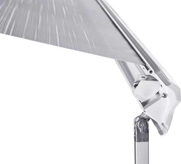 Actual product image Thule TO 6300 awning set for Fiat Ducato from 07/2006, anodised, 4 x 2.5 m (4 m)