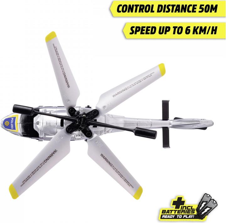 Actual product image Dickie RC Police Helicopter, RTR