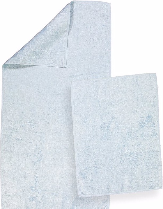 Produktbild Casativo Handtuch-Set LE BETULLE aus 70% Holzfasern, Hellblau, 60x100/40x60cm