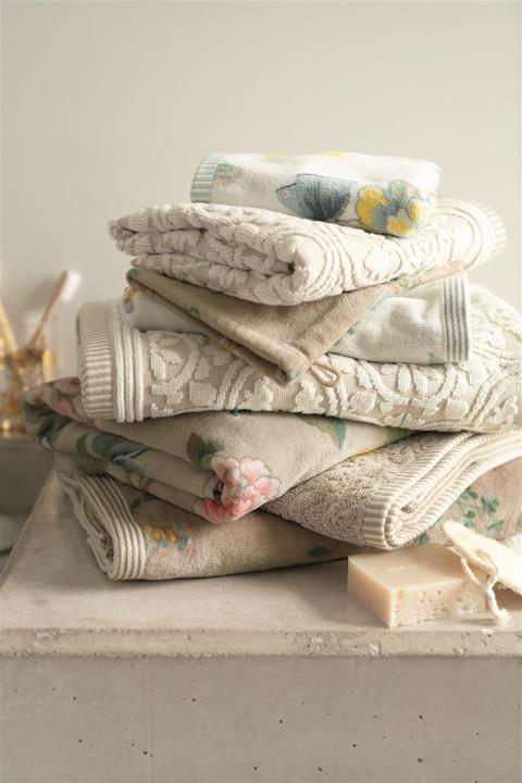 Image du produit PIP Studio Les Fleurs serviette kaki 55x100cm (1 pièce) (55 x 100 cm)