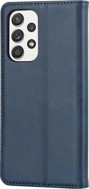 Produktbild Cover-Discount Galaxy A33 5G - Stand Flip Case Hülle dunkelblau (Samsung Galaxy A33 5G)