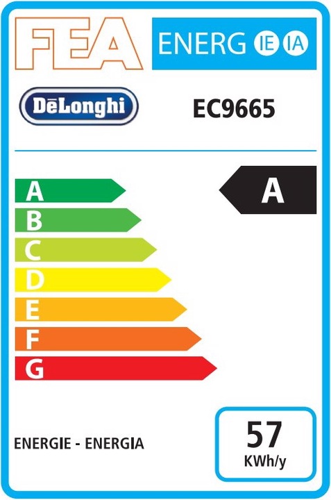 Etichetta energetica De'Longhi La Specialista Maestro