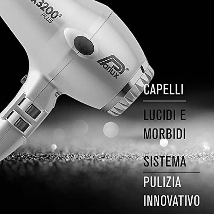 Image du produit Parlux 3200 Plus Argent Sèche-cheveux 1900 watts #silver (1900 W)