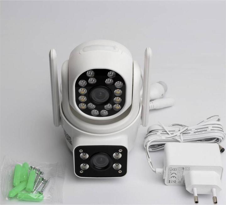Actual product image Technaxx TX-328 Dual Kamera Outdoor