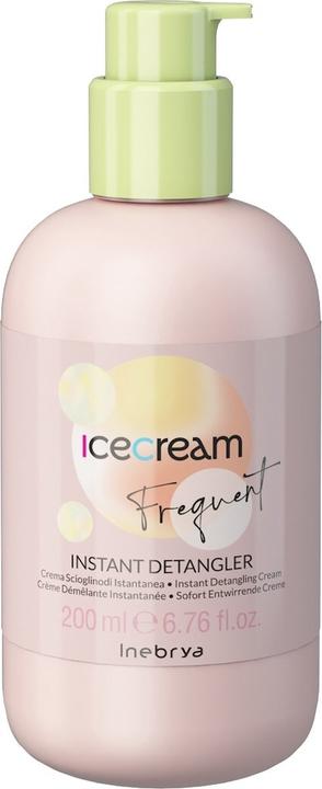 Actual product image Inebrya Ice Cream Frequent Best Care Sos Hair Untangling Conditioner 200Ml (200 ml)
