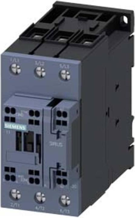 Produktbild Siemens Leistungsschütz 18,5kW 3S 24VDC 40A 3RT2035-3KB40