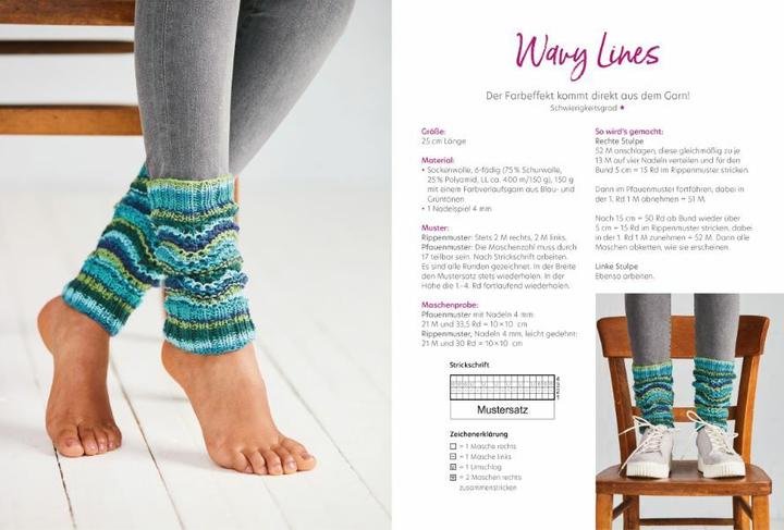 Actual product image Das grosse Stulpen-Strickbuch (German, Caro Vellmann, 2022)